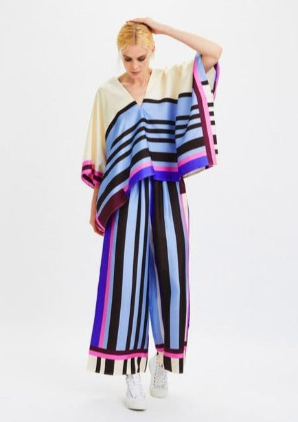 BARCODE SATIN SILK CO-ORD SET