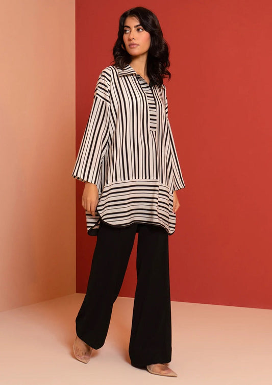 ZEBRA CROSSING TOP AND PANT CO-ORD SET