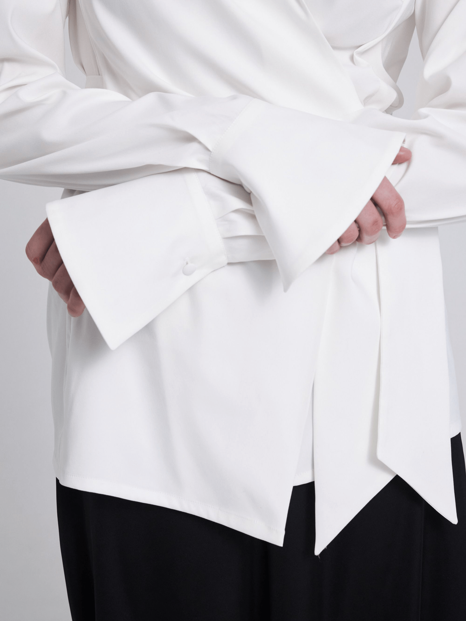 WRAP OVER TIE FRONT SHIRT STYLE CO-ORD SET